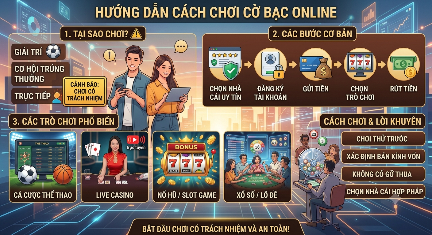 cách chơi cờ bạc online